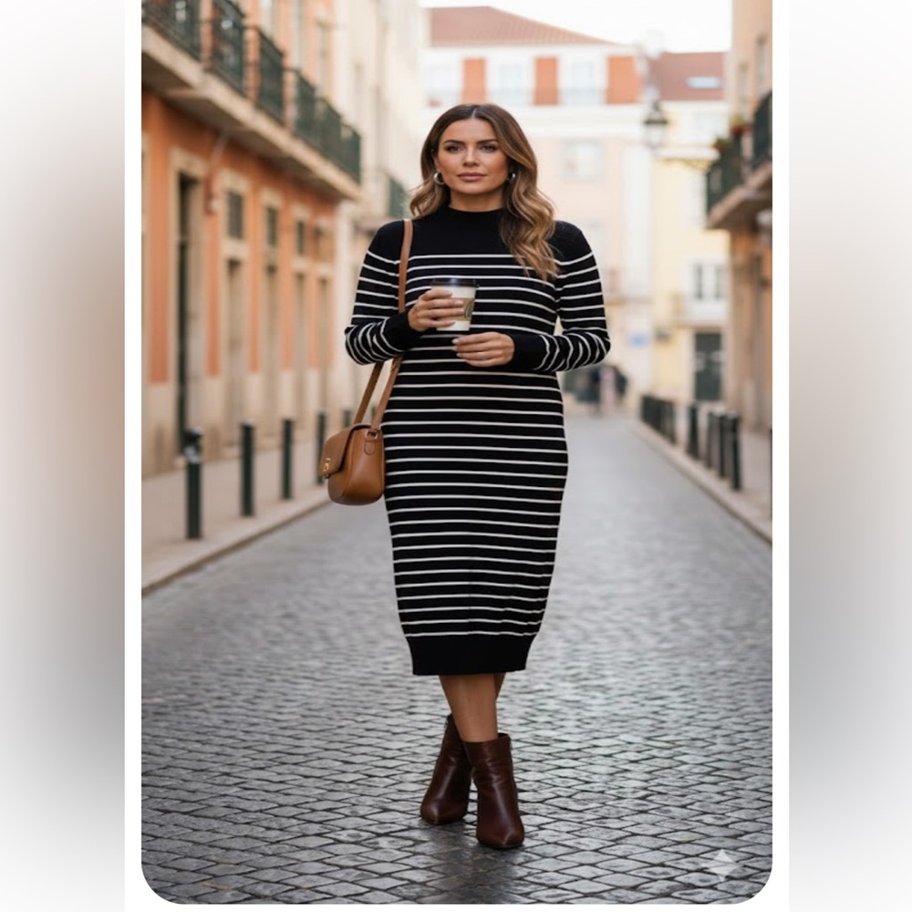 Zara Classic Black Knit Top